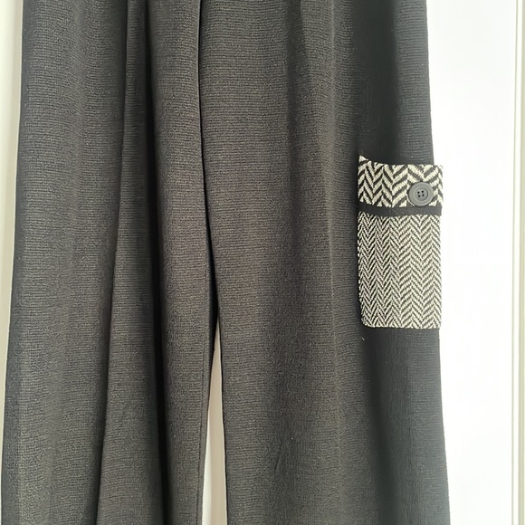 NWT Roni Bis Pull-On Sweater Knit Pant with Leg Pocket - Picture 4 of 9